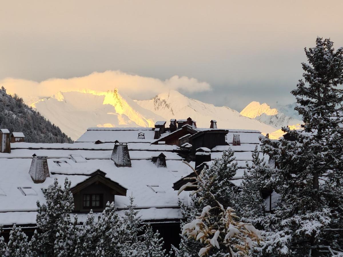 Arc 1950 Appartement De Standing Refuge Du Montagnard, Vue Incroyable Sur Le Montblanc, Skis Aux Pieds Acces Spa Et Piscine Les Arcs  外观 照片